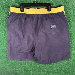 Polo Sport Vintage Swim Trunks Mens Ralph Lauren Patch Size XL Summer Board Surf